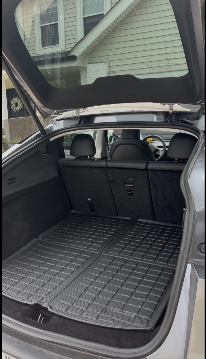 Clean SUV cargo area