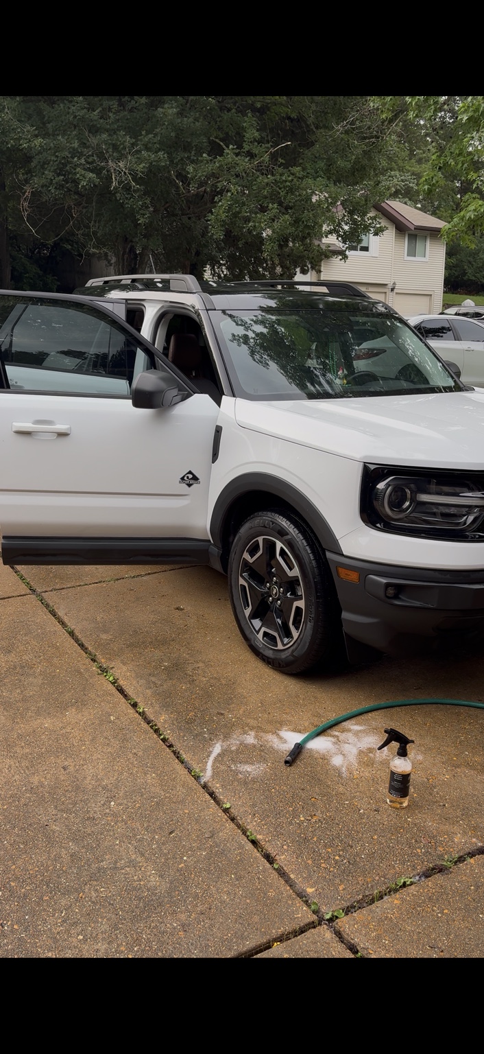 Finished vehicle after mobile detailing